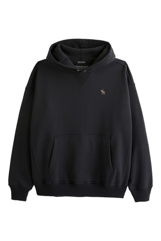 Sweat polaire à capuche - Noir
