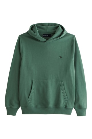Sweat polaire à capuche - Vert