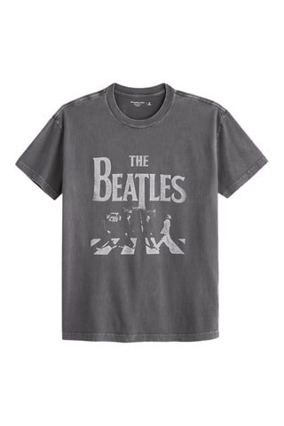 T-shirt relaxed - Gris
