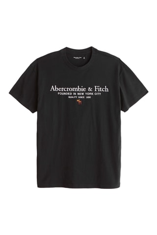 Camiseta relaxed - Negro