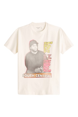 T-shirt relaxed Boyz N The Hood - Blanc