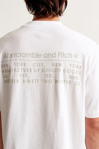 T-shirt oversize - Blanc