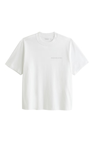 T-shirt oversize - Blanc