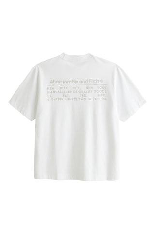 T-shirt oversize - Blanc
