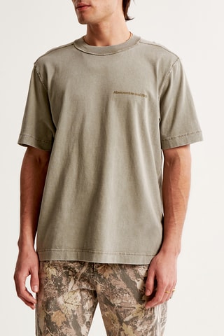 T-shirt oversize - Vert