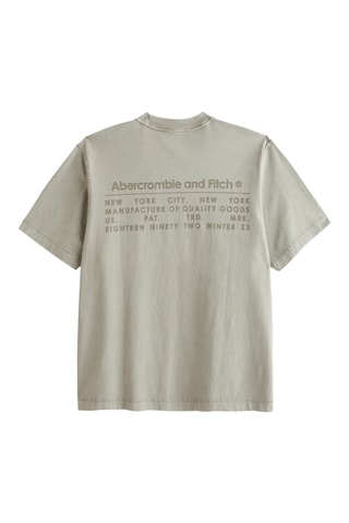 T-shirt oversize - Vert