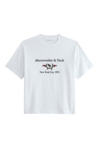 Camiseta oversize - Blanco