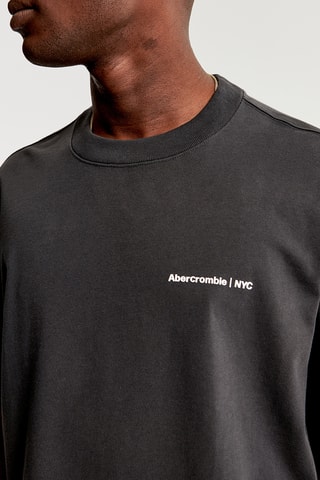 Camiseta oversize - Gris
