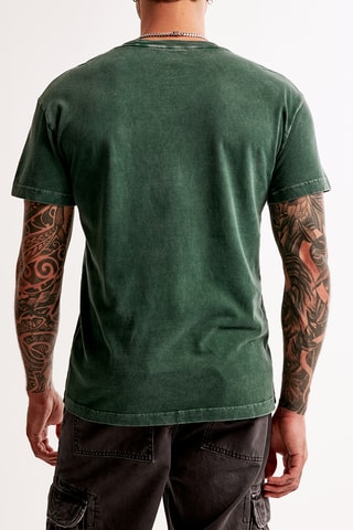 T-shirt relaxed - Vert