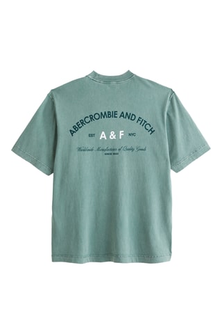 Camiseta oversize - Verde