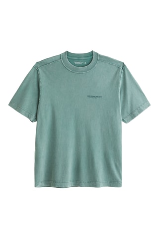 Camiseta oversize - Verde