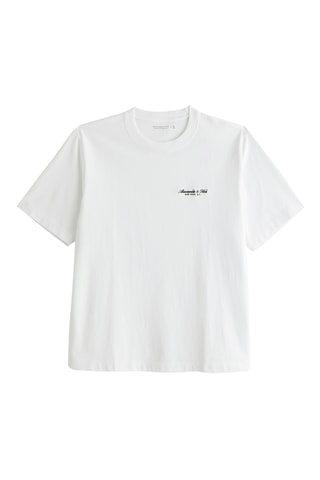 Camiseta oversize - Blanco