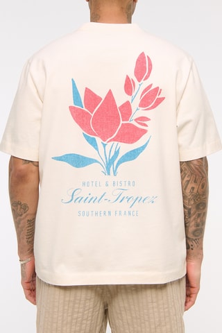 T-shirt oversize - Blanc