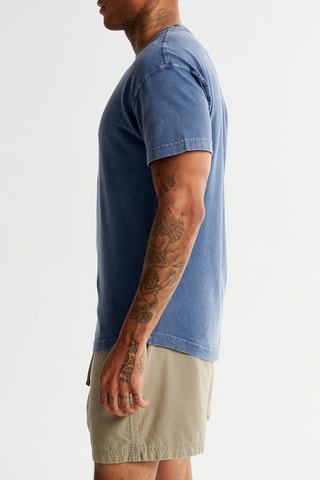 Camiseta relaxed - Azul marino