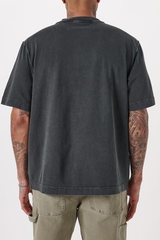 Camiseta oversize - Negro