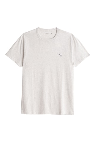 Camiseta - Gris claro jaspeado