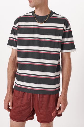 T-shirt oversize - Noir et blanc