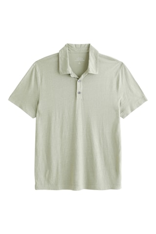 Polo de lino - Caqui