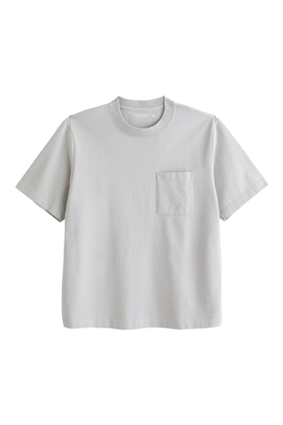 T-shirt oversize - Gris foncé