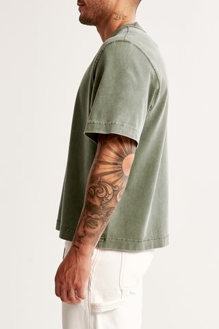 T-shirt oversize - Vert