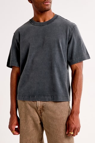 T-shirt oversize - Bleu marine