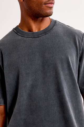 T-shirt oversize - Bleu marine