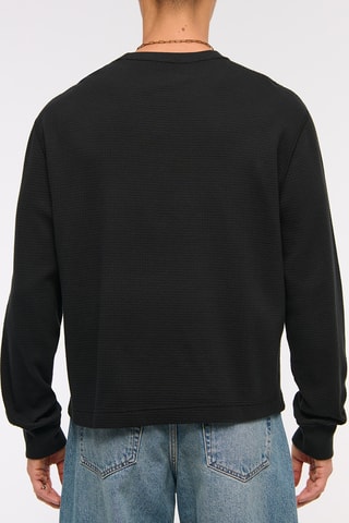 Camiseta oversize - Negro
