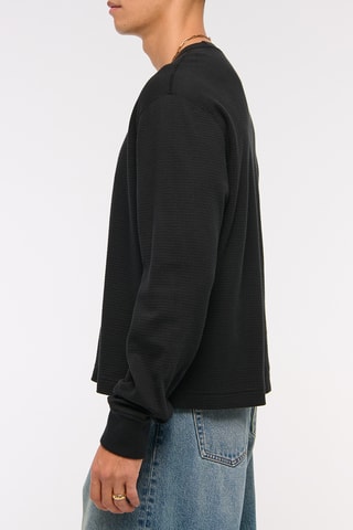 Camiseta oversize - Negro