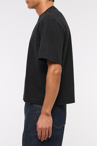 Camiseta oversize - Negro