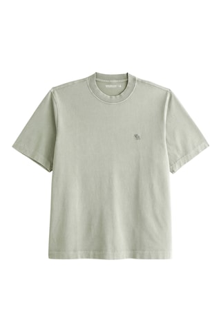 Camiseta oversize - Verde agua