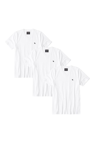3 camisetas - Blanco