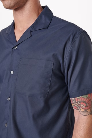 Chemise relaxed - Bleu marine