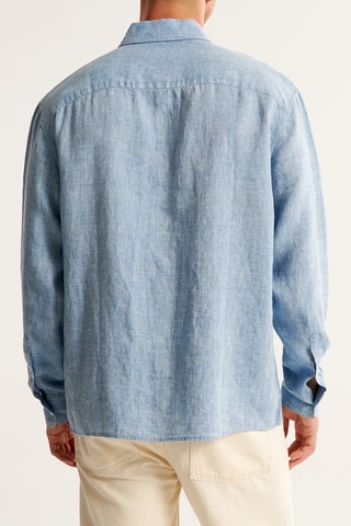Chemise en lin - Ciel