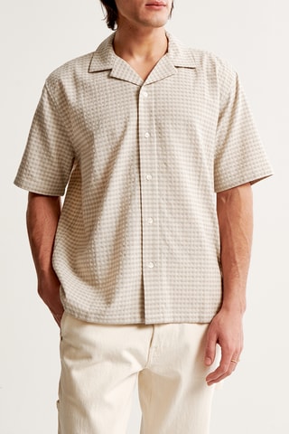 Chemise relaxed - Gris clair