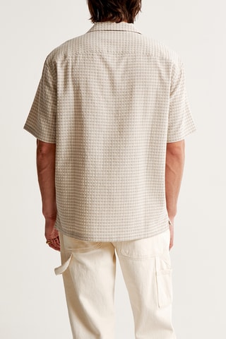 Chemise relaxed - Gris clair