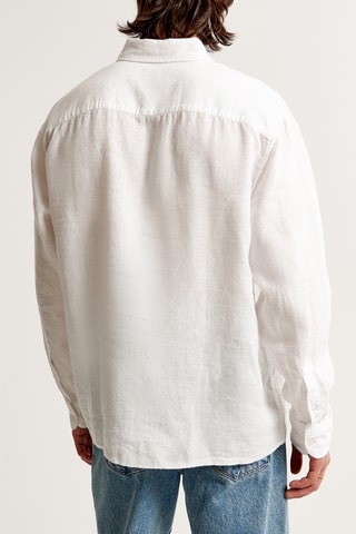Chemise en lin - Blanc
