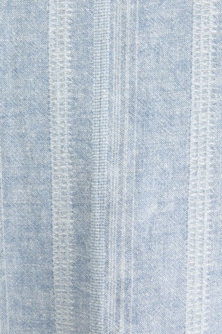 Chemise relaxed en lin - Ciel