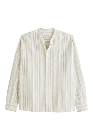 Chemise relaxed en lin - Blanc