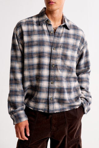 Chemise straight - Bleu marine