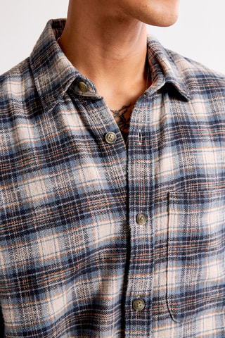 Chemise straight - Bleu marine