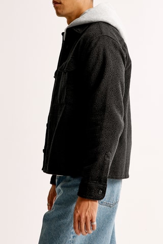 Sobrecamisa - Negro jaspeado