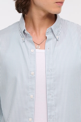 Chemise straight - Bleu marine