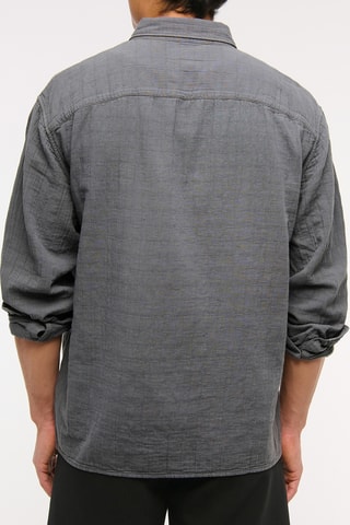 Chemise straight - Gris foncé