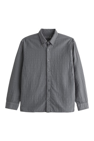 Chemise straight - Gris foncé