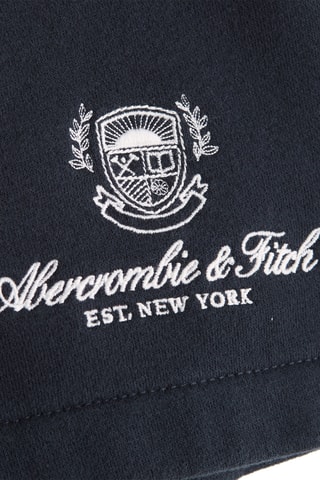 Short relaxed polaire - Bleu marine