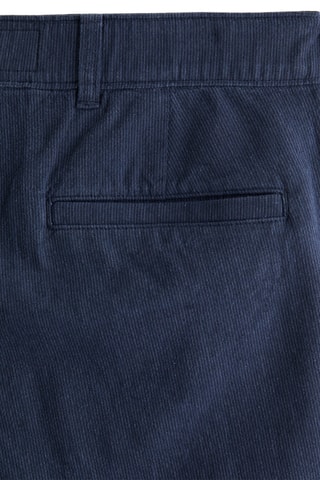 Short en velours - Bleu marine