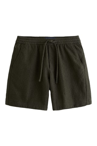 Short relaxed en dentelle - Vert olive