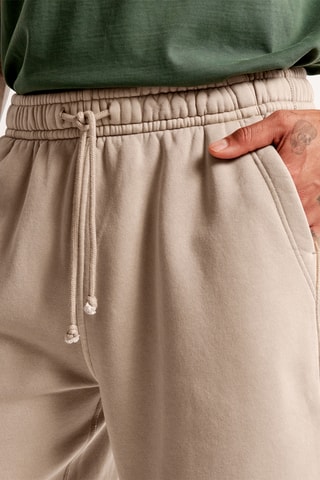 Short relaxed polaire - Marron clair