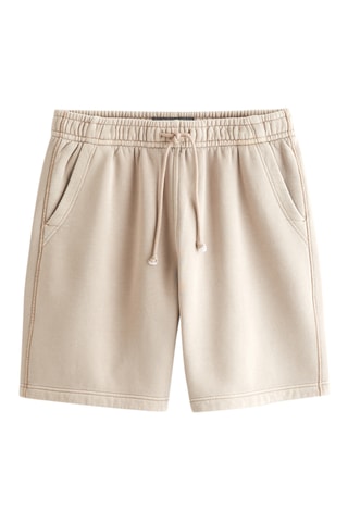 Short relaxed polaire - Marron clair