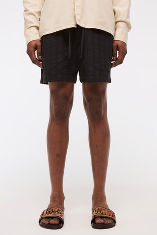 Short relaxed - Noir